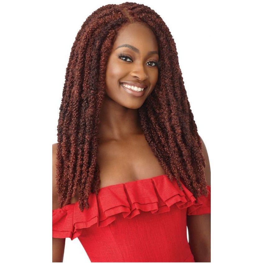 Outre X-Pression Twisted Up Synthetic 4x4 Lace Front Wig - Butterfly Locs 22" - Beauty Exchange Beauty Supply