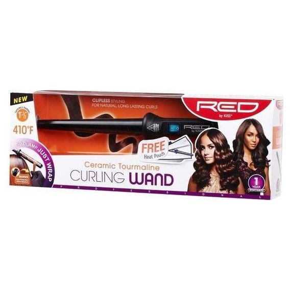 Red by Kiss 1" to 1/2" Curling Wand - Beauty Exchange Beauty Supply