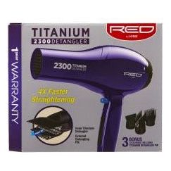 Red by Kiss 2300 Titanium Detangler Blow Dryer - Beauty Exchange Beauty Supply