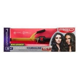 Red by Kiss 3/8" Ceramic Curling Iron - Beauty Exchange Beauty Supply