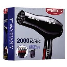 Red by Kiss Ceramic 2000 Ionic Blowdryer - Beauty Exchange Beauty Supply