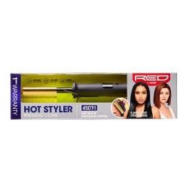 Red by Kiss Hot Styler Temperature Control Pressing Comb - Beauty Exchange Beauty Supply