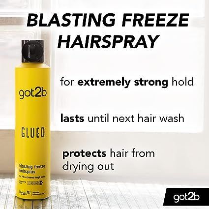 Schwarzkopf Got2B Glued Blasting Freeze Hairspray
