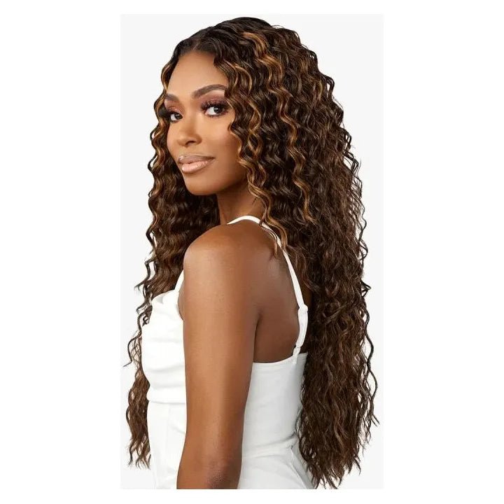 Sensationnel Butta Lace Human Hair Blend Lace Front Wig - WATER DEEP 28" - Beauty Exchange Beauty Supply