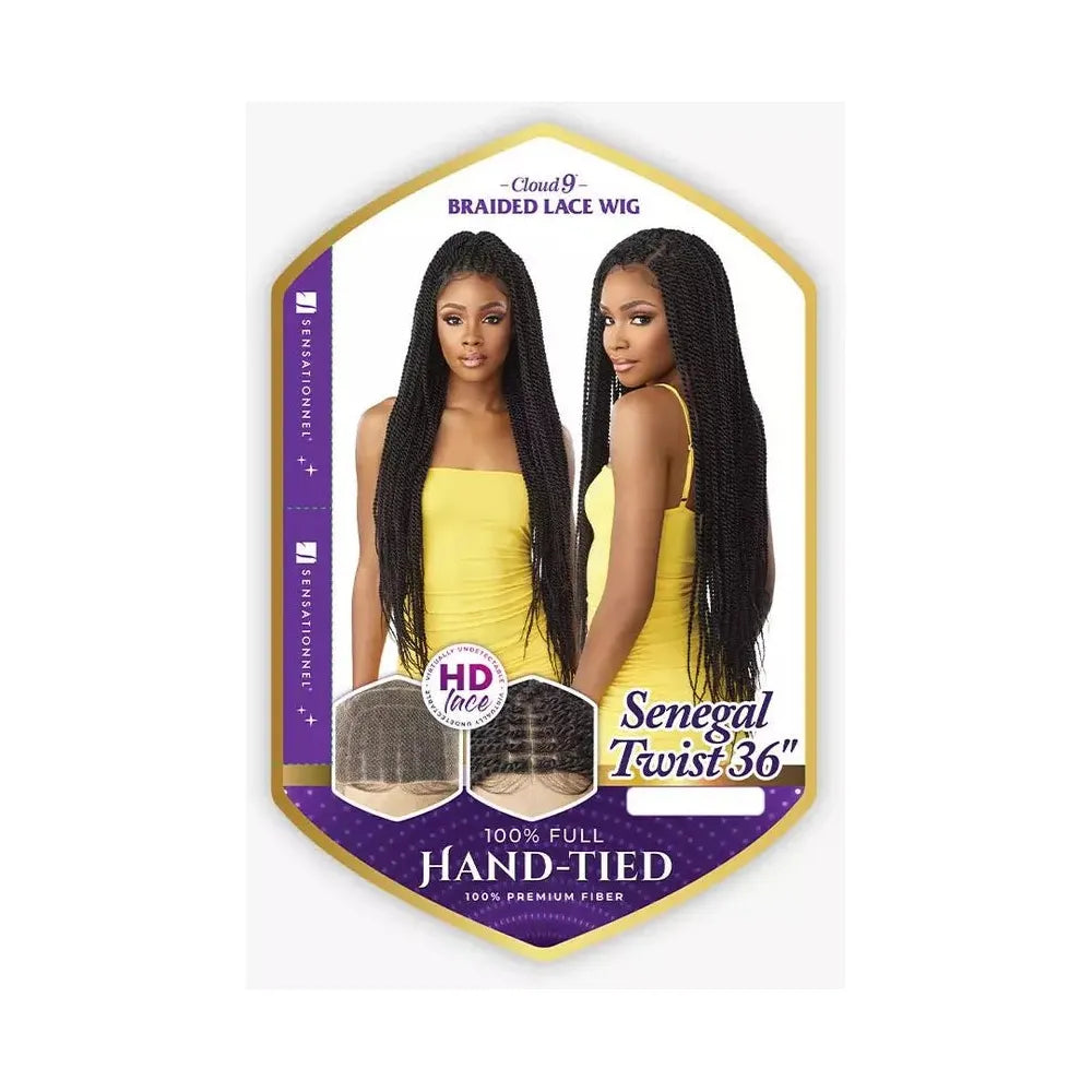 Sensationnel Cloud 9 100% Full-Hand Tied Lace Wig - Senegal Twist 36" - Beauty Exchange Beauty Supply