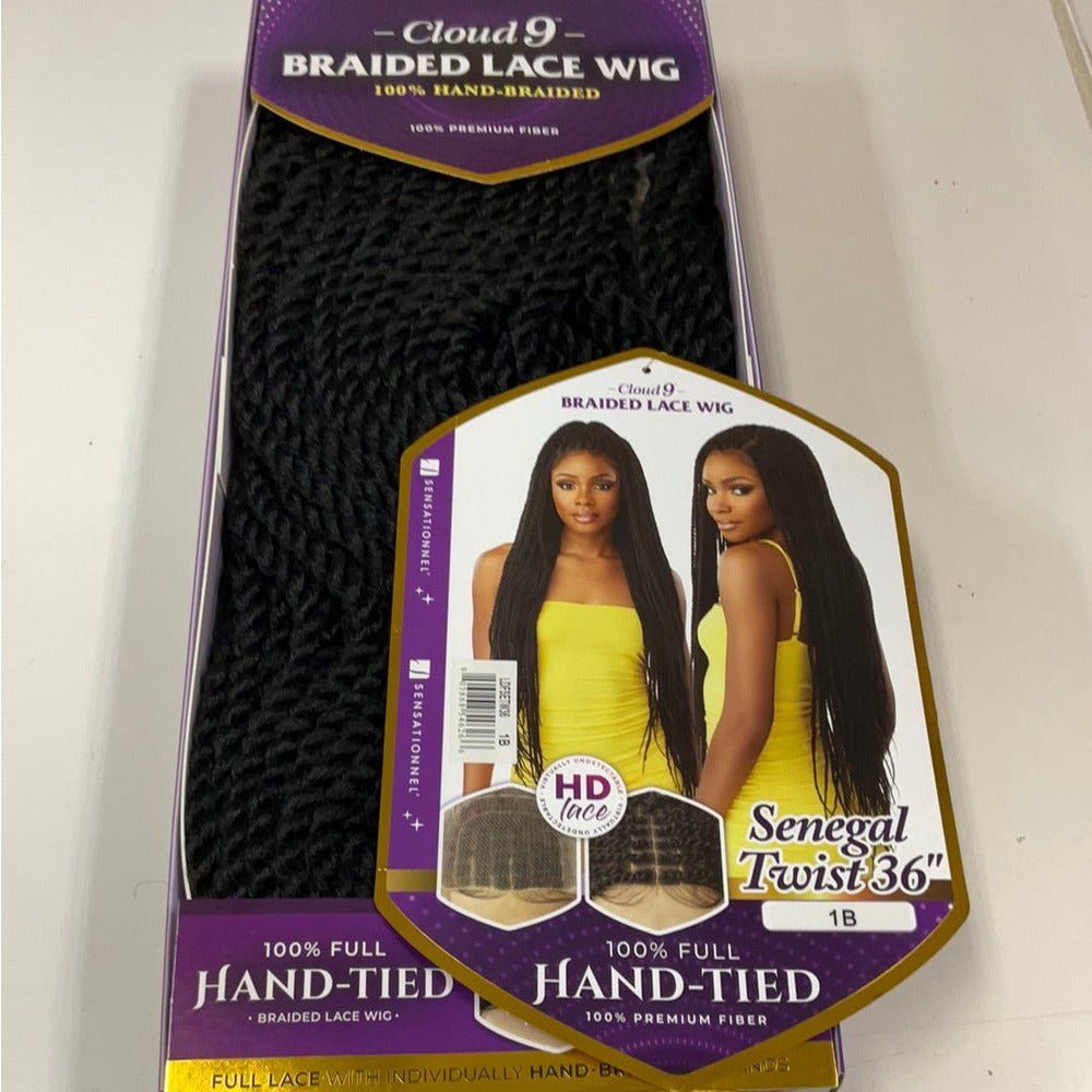 Sensationnel Cloud 9 100% Full-Hand Tied Lace Wig - Senegal Twist 36" - Beauty Exchange Beauty Supply