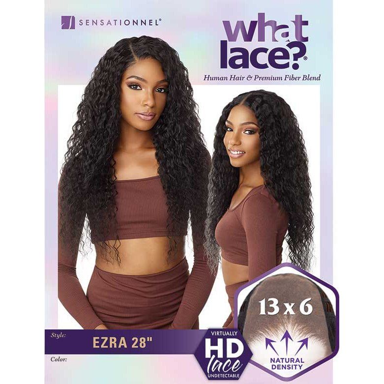 Sensationnel Cloud 9 What Lace 13x6 Human Hair Blend HD Lace Wig - Ezra 28" - Beauty Exchange Beauty Supply