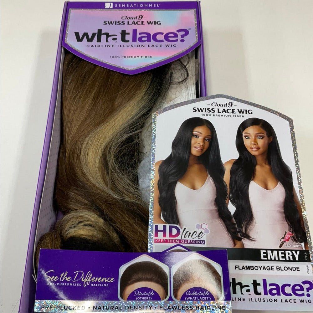 Sensationnel Cloud 9 What Lace? Synthetic 13x6 HD Lace Front Wig - Emery - Beauty Exchange Beauty Supply