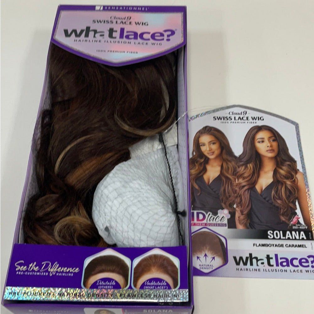 Sensationnel Cloud 9 What Lace? Synthetic 13x6 HD Lace Front Wig - Solana - Beauty Exchange Beauty Supply