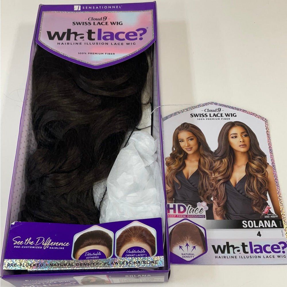 Sensationnel Cloud 9 What Lace? Synthetic 13x6 HD Lace Front Wig - Solana - Beauty Exchange Beauty Supply
