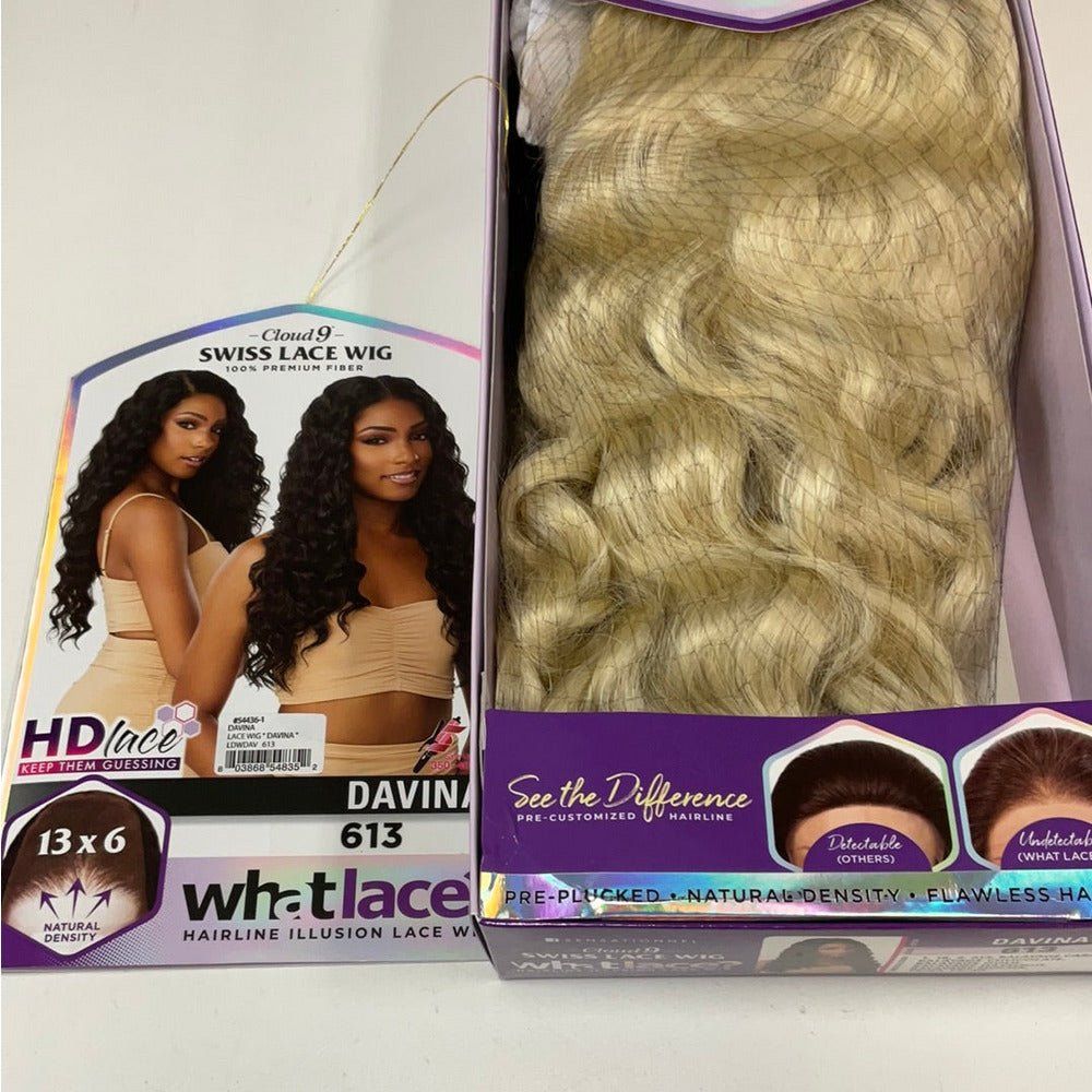 Sensationnel Cloud 9 What Lace? Synthetic HD Lace Front Wig - Davina - Beauty Exchange Beauty Supply