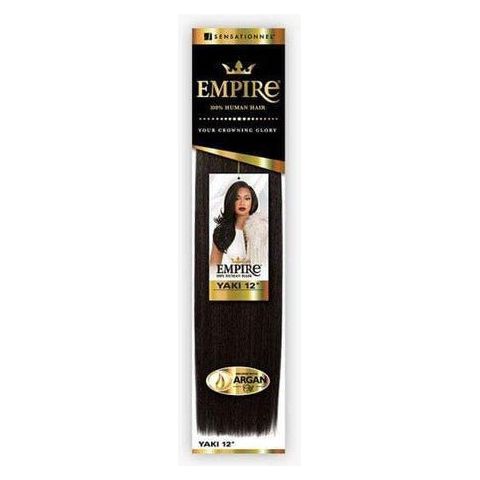 Sensationnel Empire 100% Human Hair Weave- Empire Yaki 8" - Beauty Exchange Beauty Supply