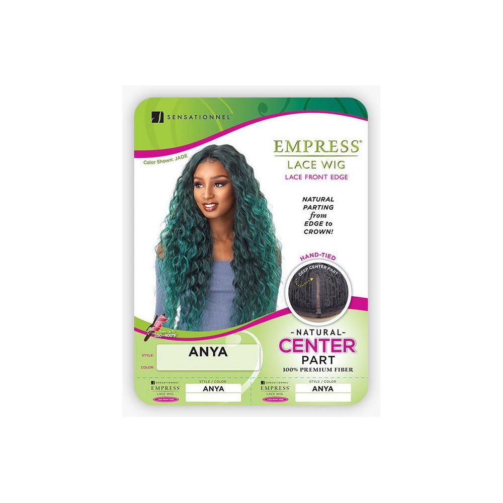 Sensationnel Empress Natural Center Part Synthetic Lace Front Edge Wig - Anya - Beauty Exchange Beauty Supply