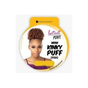 Sensationnel Instant Pony Drawstring Ponytail - Mini Kinky Puff - Beauty Exchange Beauty Supply