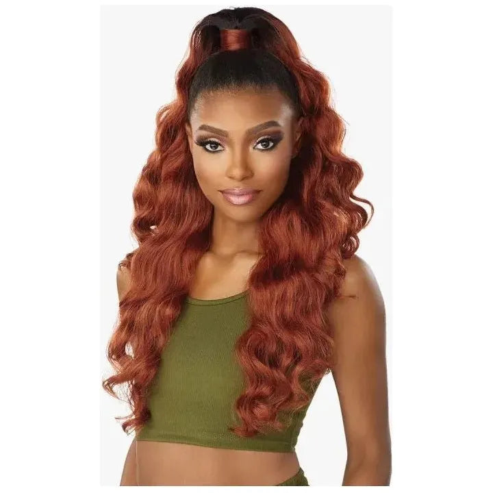 Sensationnel Instant Up & Down Synthetic Ponytail & Half Wig- UD 18 - Beauty Exchange Beauty Supply