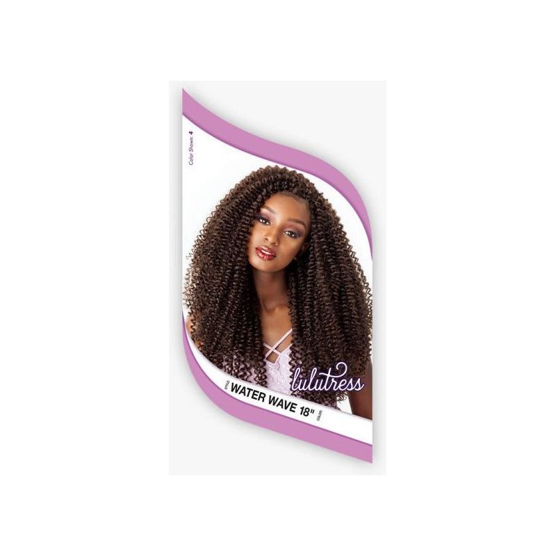 Sensationnel Lulutress Crochet Braiding Hair - Water Wave 18" - Beauty Exchange Beauty Supply