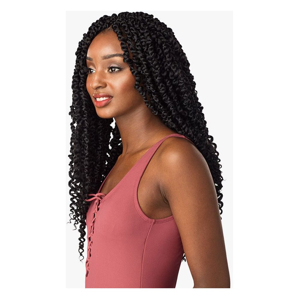 Sensationnel Lulutress Pre-Looped Crochet Braid - Passion Twist 18"
