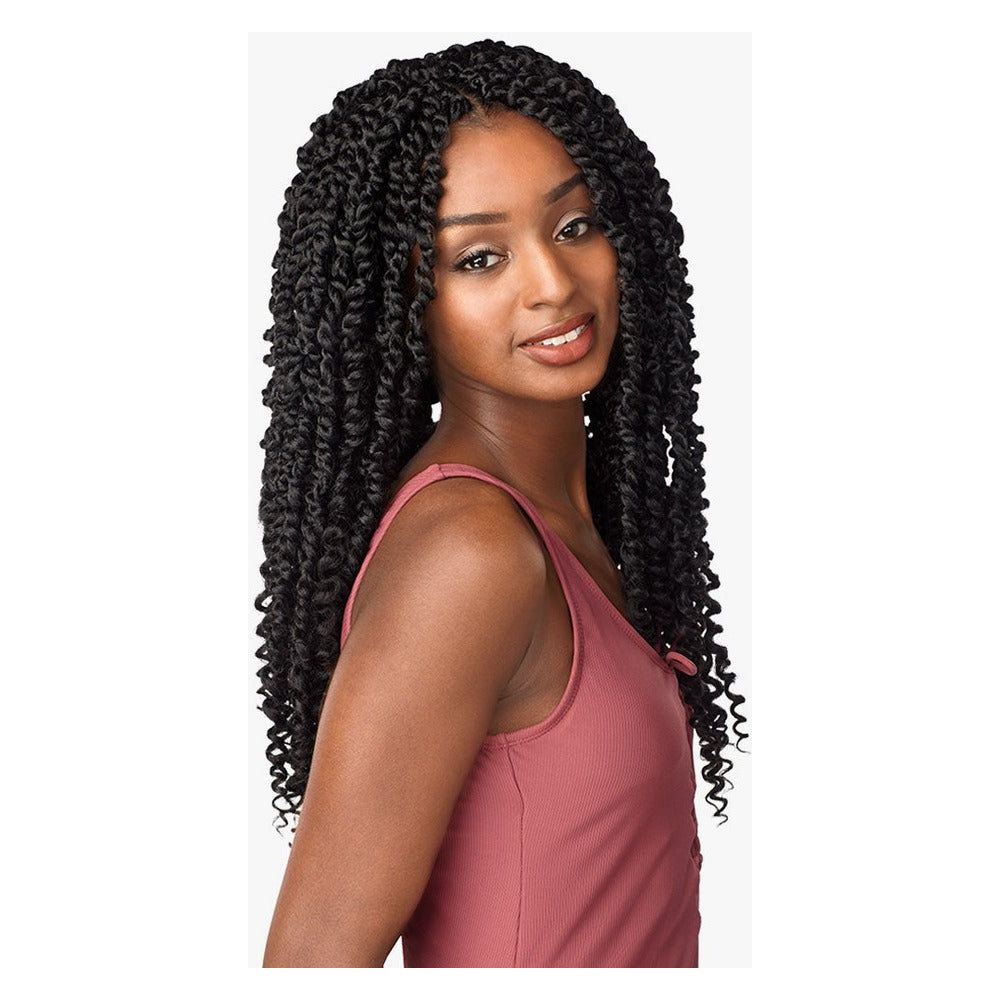 Sensationnel Lulutress Pre-Looped Crochet Braid - Passion Twist 18"