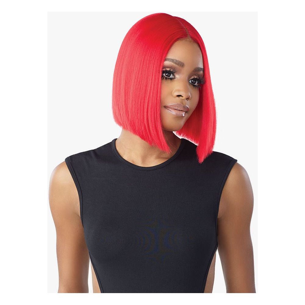 Sensationnel Shear Muse Red Krush HD Lace Synthetic Lace Front Wig - Kaisha - Beauty Exchange Beauty Supply