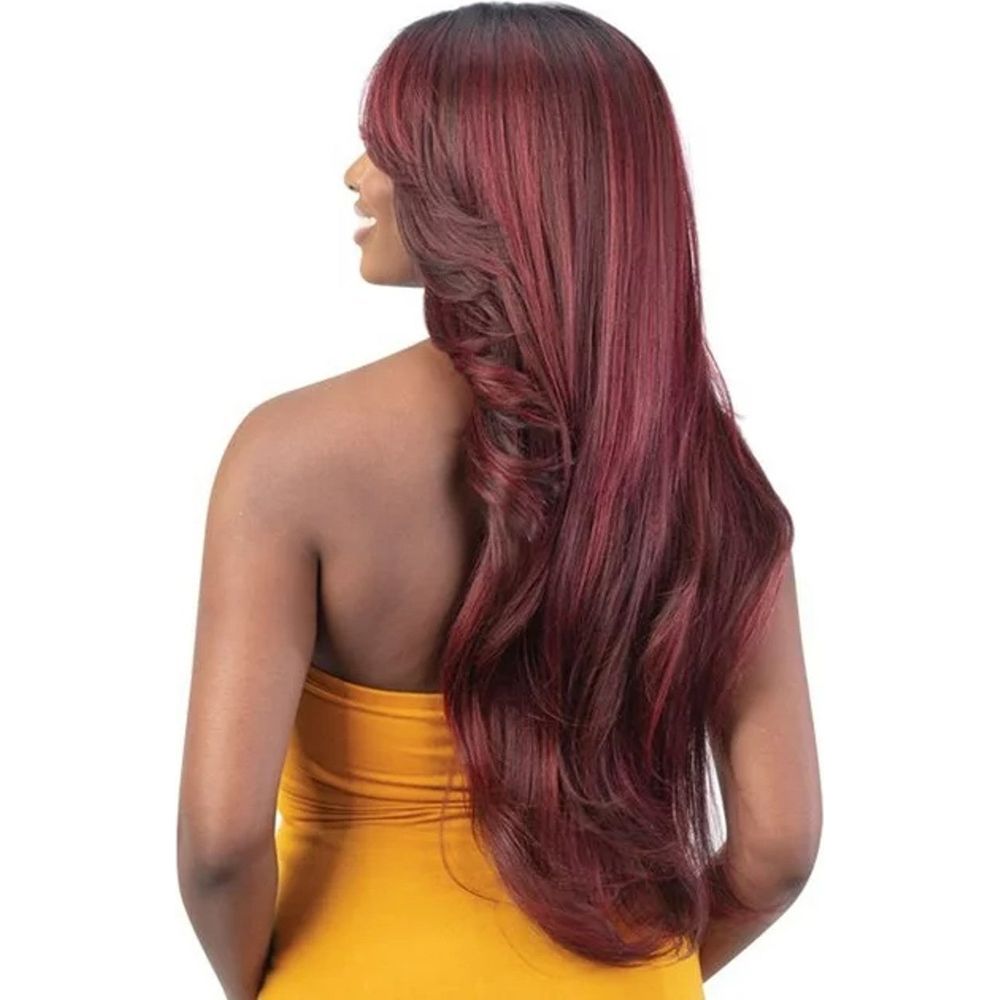 Shake-N-Go Equal Freetress Curtain Bang HD Lace Front Wig - Bombshell - Beauty Exchange Beauty Supply