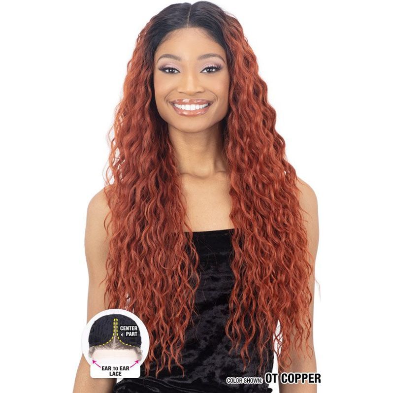 Shake-N-Go Freetress Equal Level Up Synthetic HD Lace Front Wig - Geneve - Beauty Exchange Beauty Supply