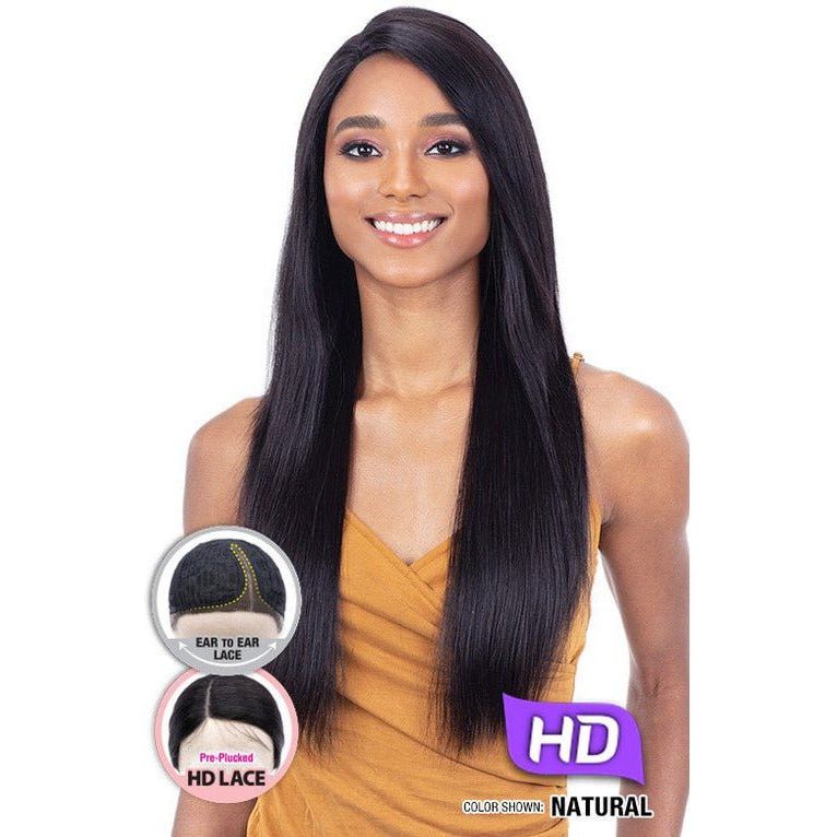 Shake-N-Go Girlfriend 100% Human Hair HD Lace Front Wig - Straight 24" - Beauty Exchange Beauty Supply