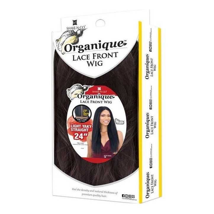 Shake-N-Go Organique Synthetic Lace Front - Light Yaky Straight 24" - Beauty Exchange Beauty Supply