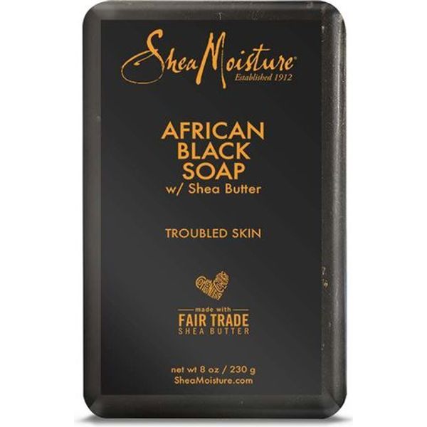 Shea Moisture African Black Soap Bar Soap 8oz - Beauty Exchange Beauty Supply