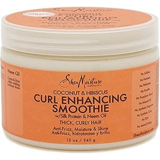 Shea Moisture Coconut & Hibiscus Curl Enhancing Smoothie 10oz - Beauty Exchange Beauty Supply