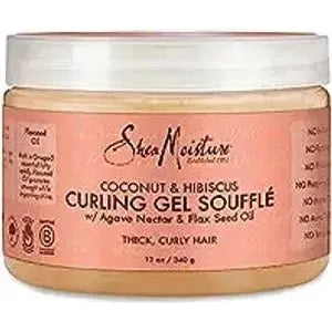 Shea Moisture Coconut & Hibiscus Curling Gel Souffle 12oz - Beauty Exchange Beauty Supply