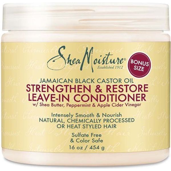 Shea Moisture Jamaican Black Castor Oil Strengthen & Restore Leave-In Conditioner 11oz - Beauty Exchange Beauty Supply