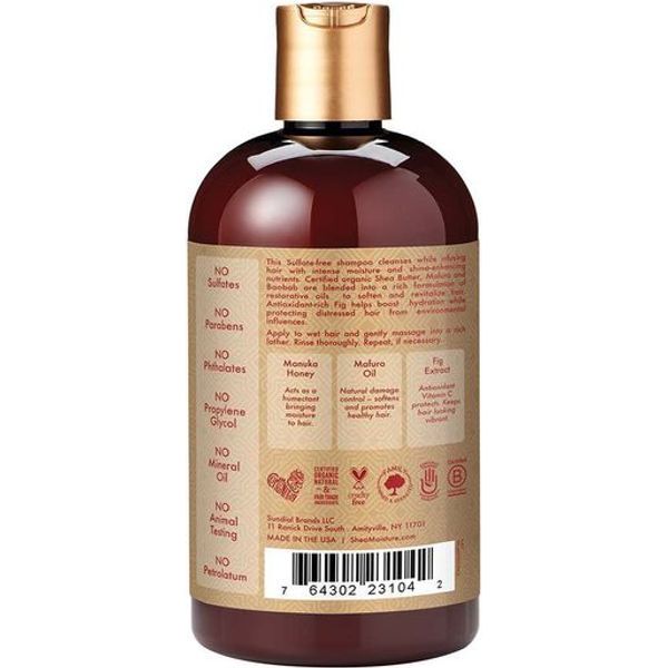 Shea Moisture Manuka Honey & Mafura Oil Intensive Hydration Shampoo 13oz - Beauty Exchange Beauty Supply