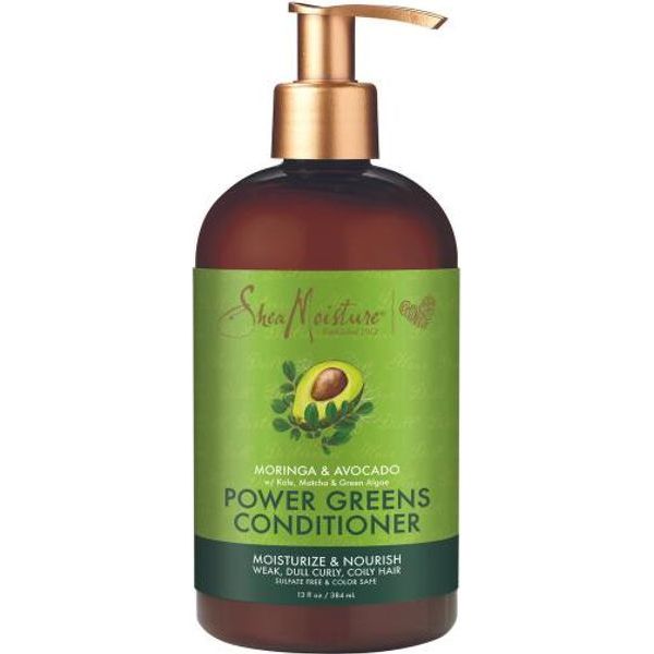 Shea Moisture Moringa & Avocado Power Greens Conditioner 13oz - Beauty Exchange Beauty Supply