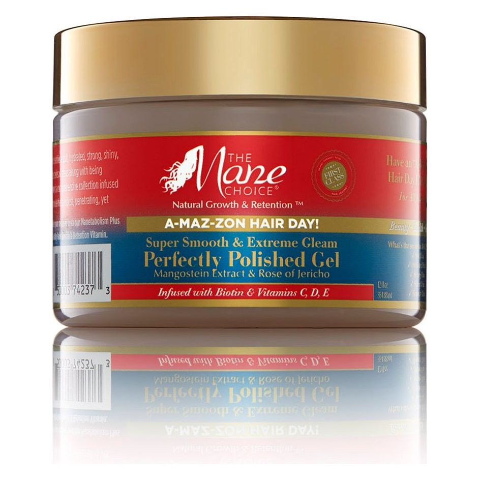 The Mane Choice A-MAZ-ZON Hair Day! Perfectly Polished Gel 12oz - Beauty Exchange Beauty Supply