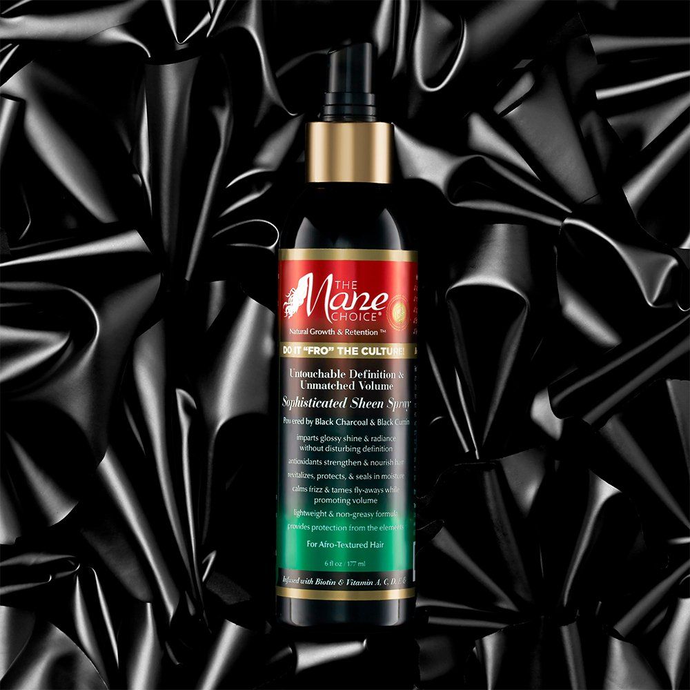 The Mane Choice Do It "FRO" The Culture Sophisticated Sheen Spray 6oz - Beauty Exchange Beauty Supply