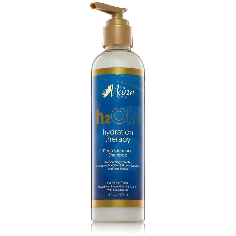 The Mane Choice H2Oh! Hydration Therapy Deep Cleansing Shampoo 8oz - Beauty Exchange Beauty Supply