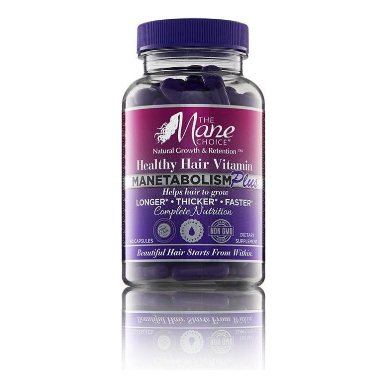 The Mane Choice Manetabolism Plus Healthy Hair Vitamin 60ct - Beauty Exchange Beauty Supply
