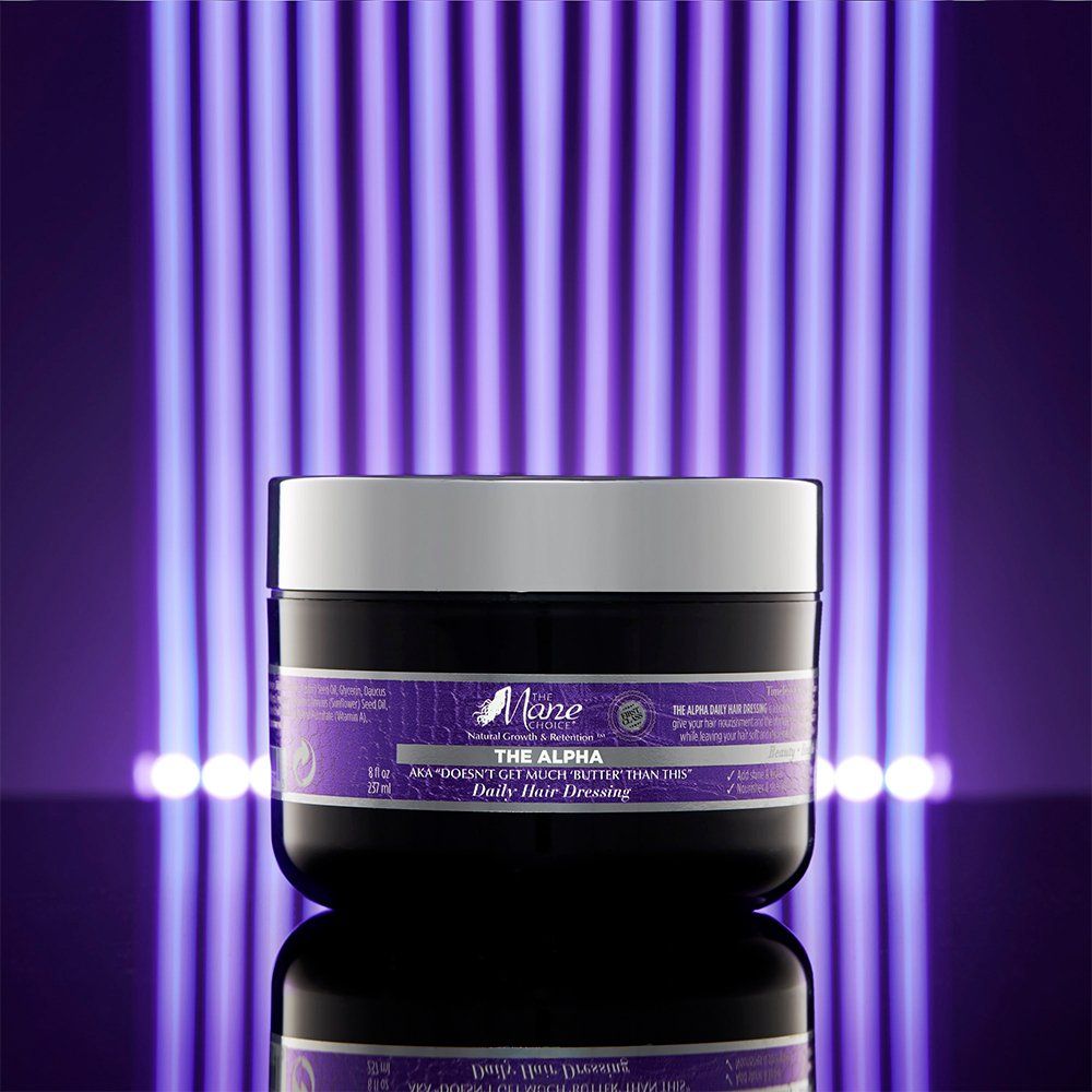 The Mane Choice The Alpha Doesn't Get Much "BUTTER" Than This Daily Hair Dressing 8oz - Beauty Exchange Beauty Supply