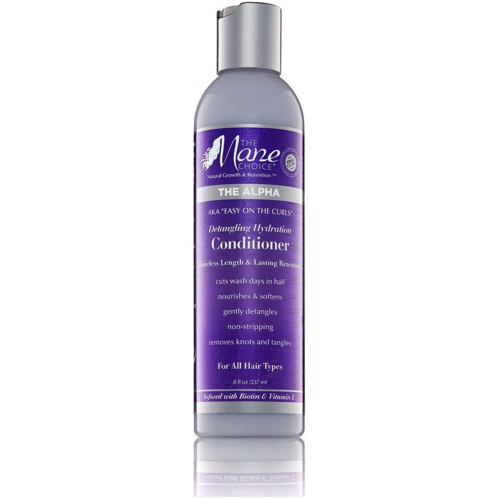 The Mane Choice The Alpha Easy On The Curls Detangling Hydration Conditioner 8oz - Beauty Exchange Beauty Supply