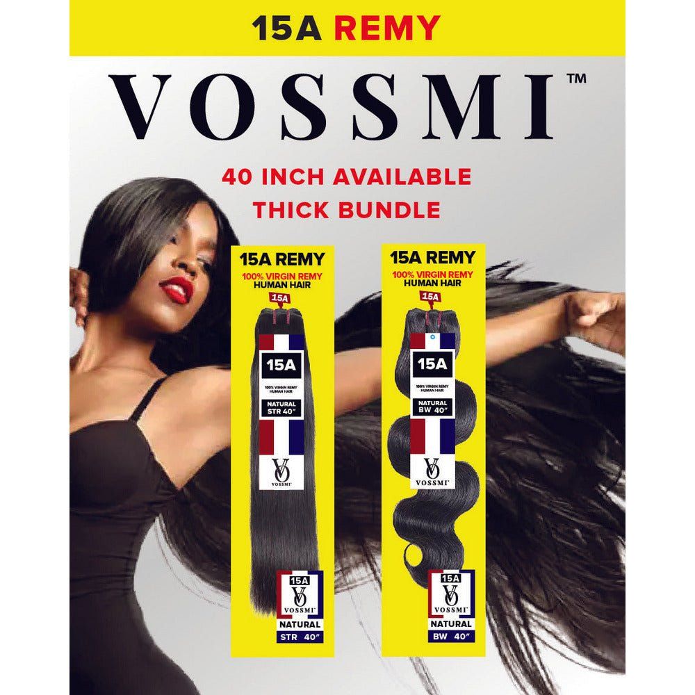 VOSSMI 15A VIRGIN REMY 100% PREMIEM HUMAN HAIR SINGLE BUNDLE - Beauty Exchange Beauty Supply