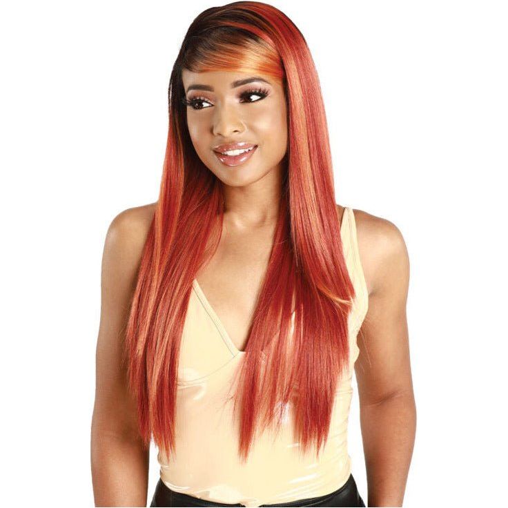 Zury Sis Updown SBang Synthetic HD Lace Front Wig - Kaia - Beauty Exchange Beauty Supply